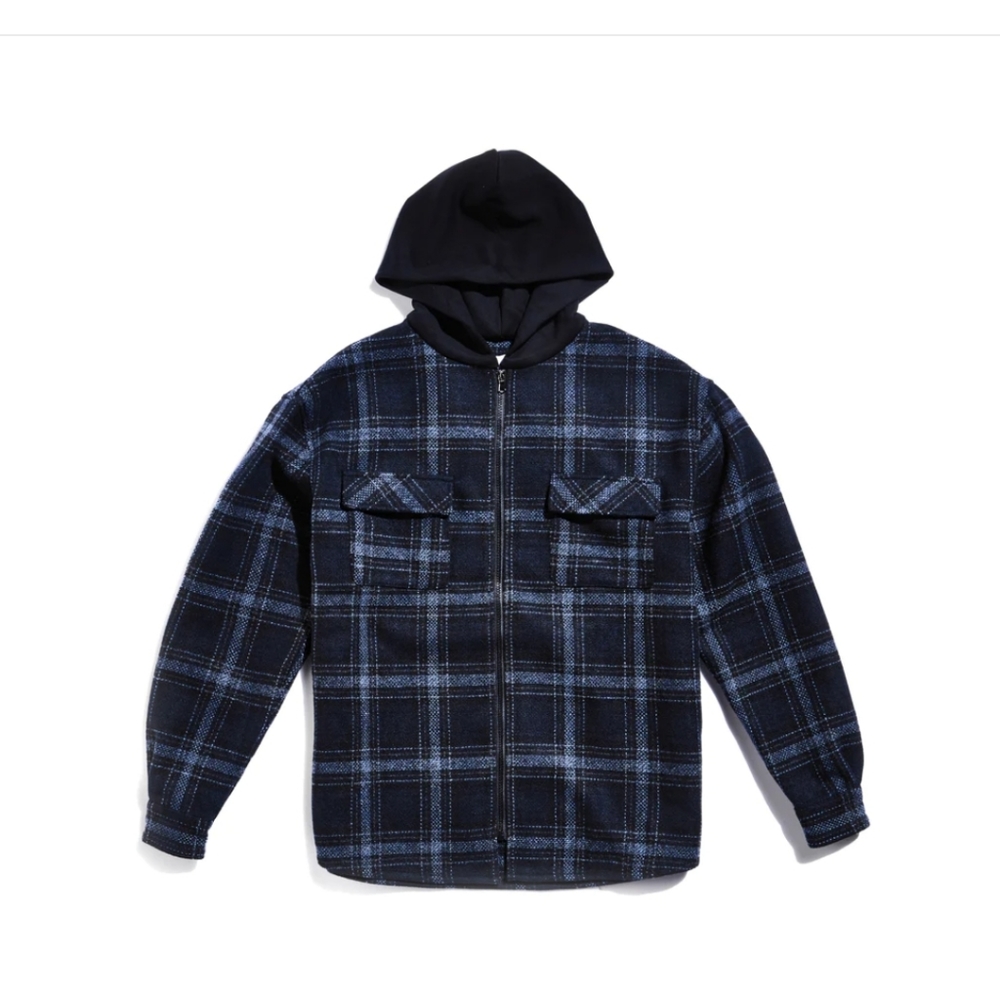 Club Paradise Hooded Flannel